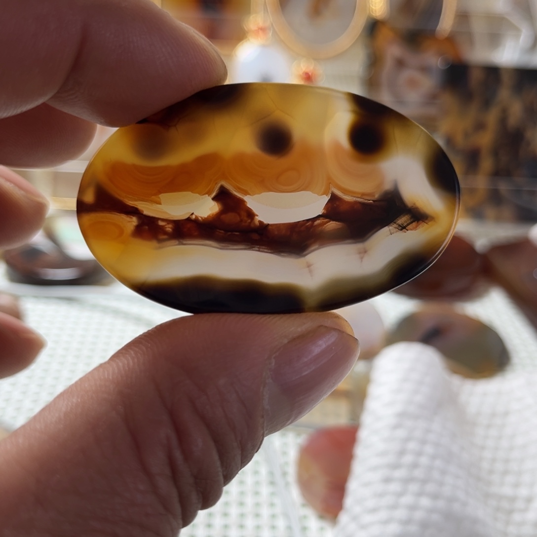 玛瑙/玉髓未镶嵌吊坠(不含链)