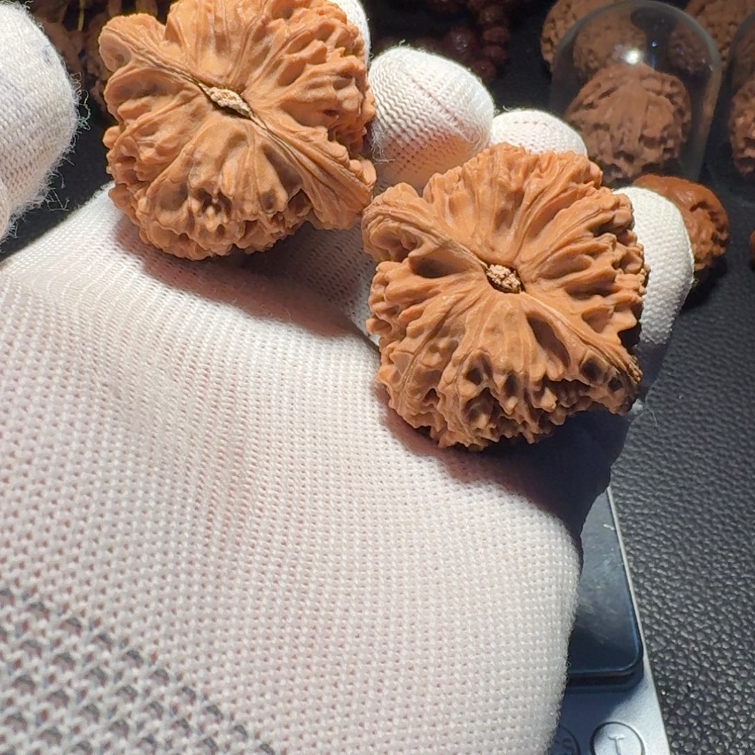 无***语文玩核桃吊坠有黄有黄色差