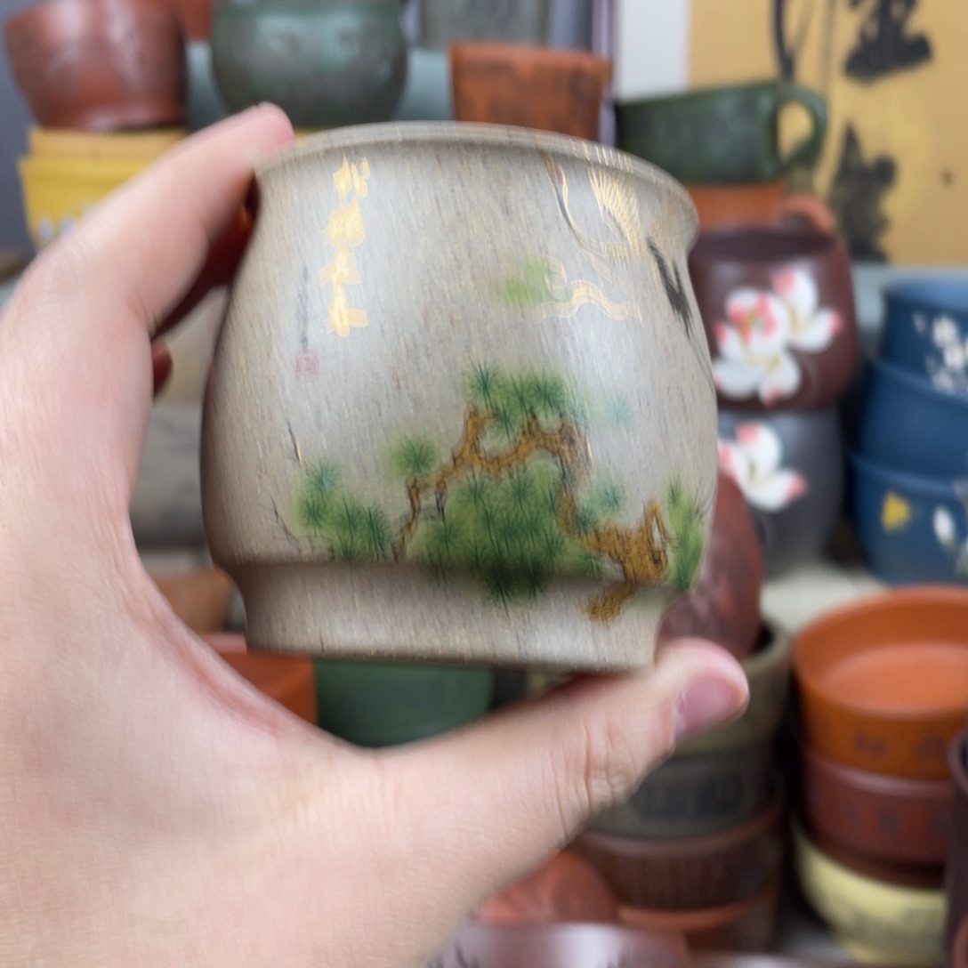 紫砂茶杯紫砂茶杯