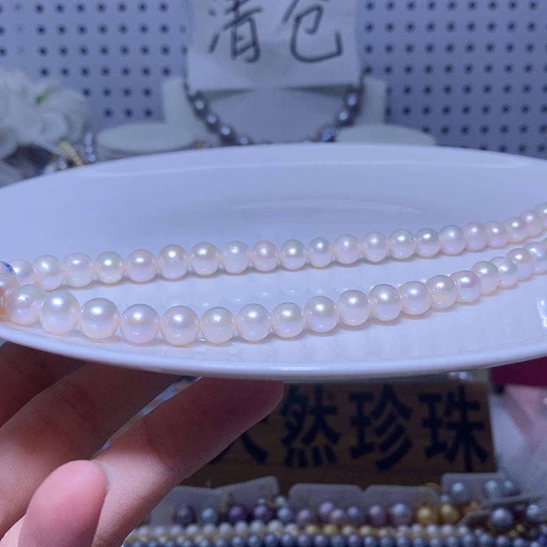 淡水珍珠项链未镶嵌