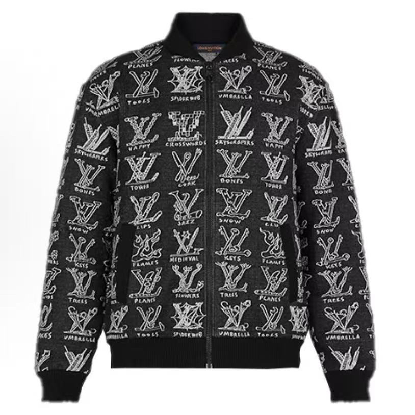 未使用 LouisVuitton/路易威登 LV多元素满印外套 M码 AA10448