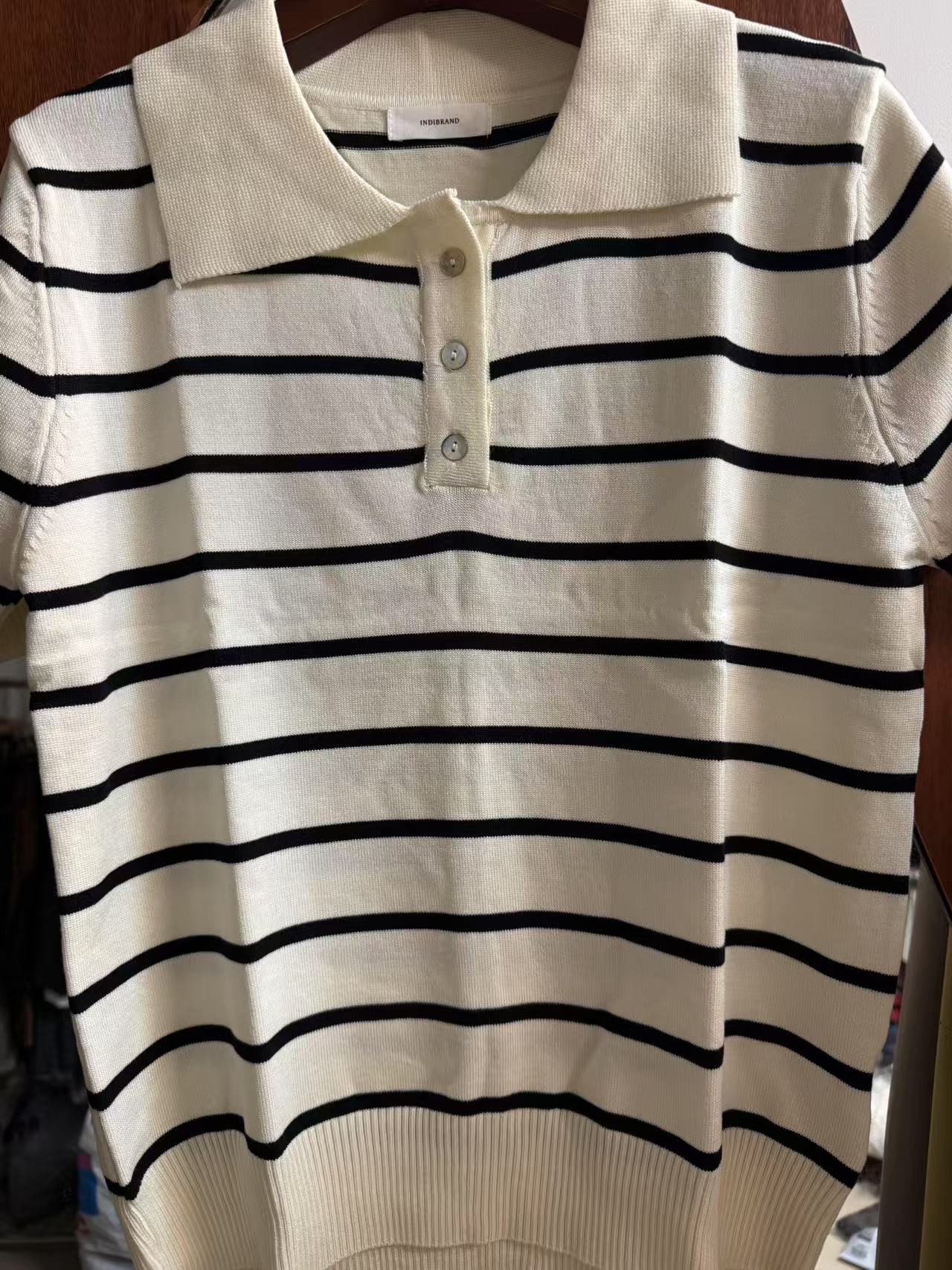 韩版休闲时尚冰丝Polo衫