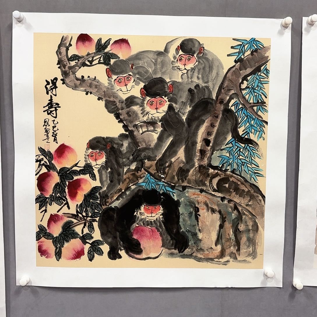 国画国画纯手绘作品请放心去藏