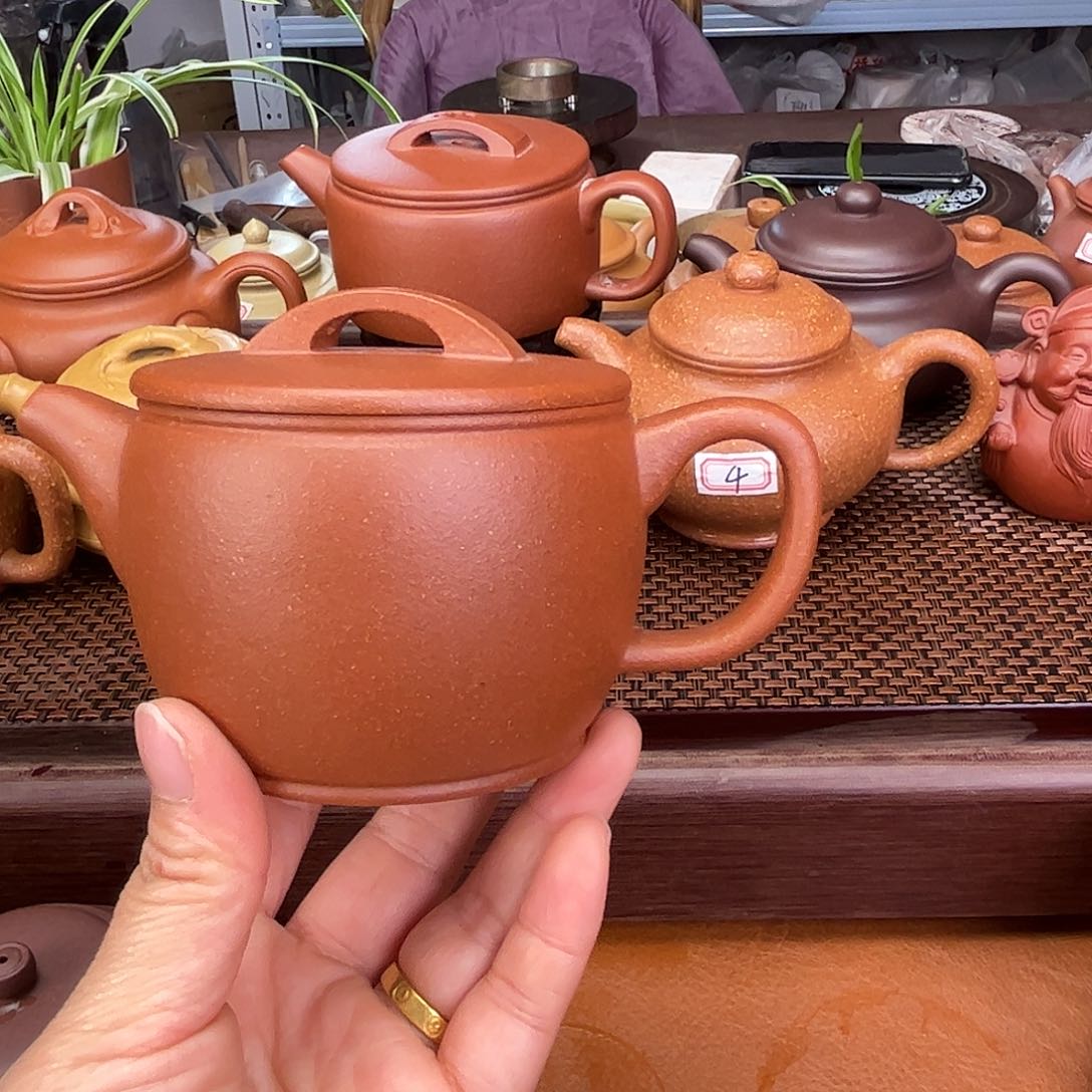 紫砂茶壶宜兴紫砂汉瓦200