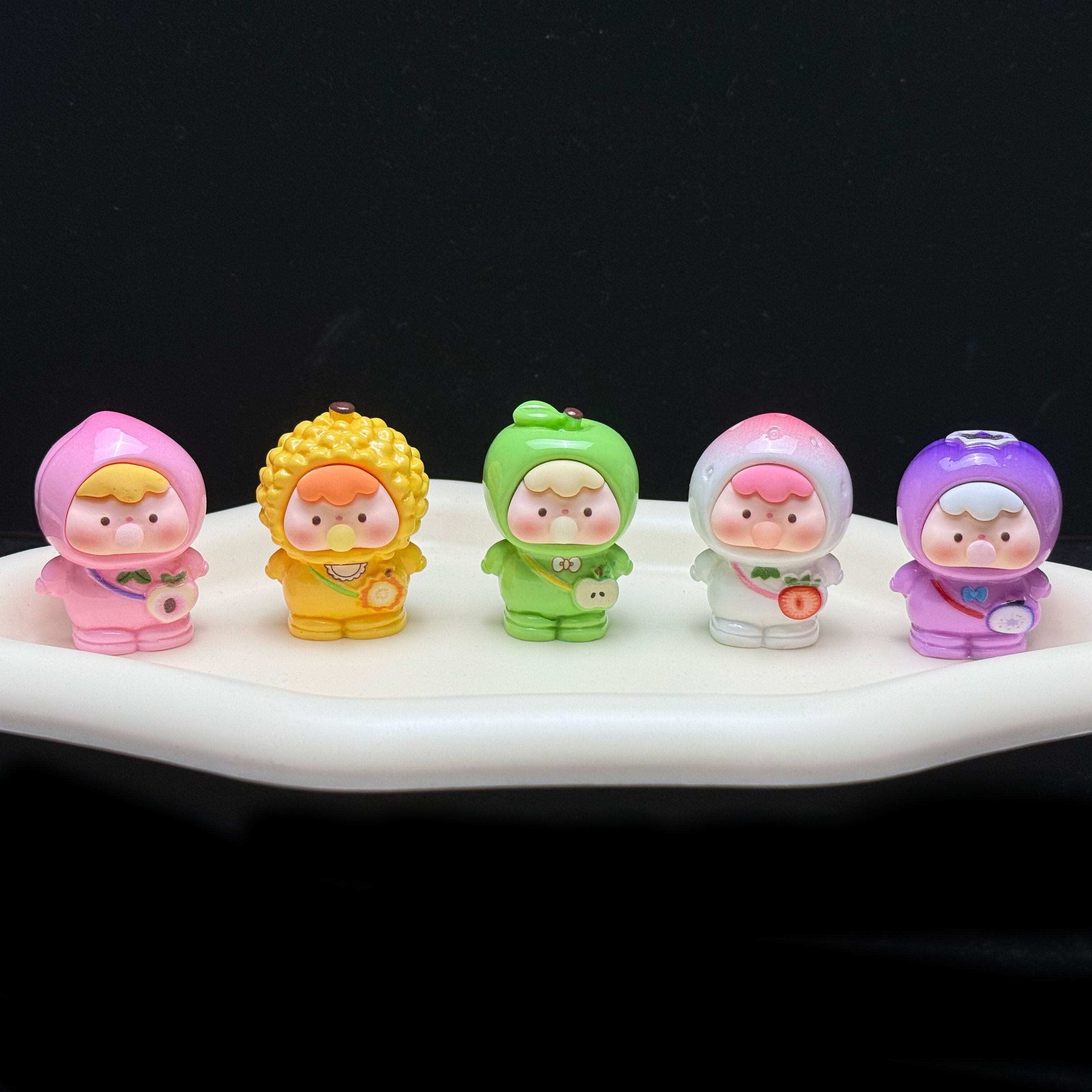 【站姿吐泡泡水果崽崽】DIY手工配件树脂摆件可爱萌粒