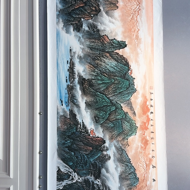 国画书法作品多次参加