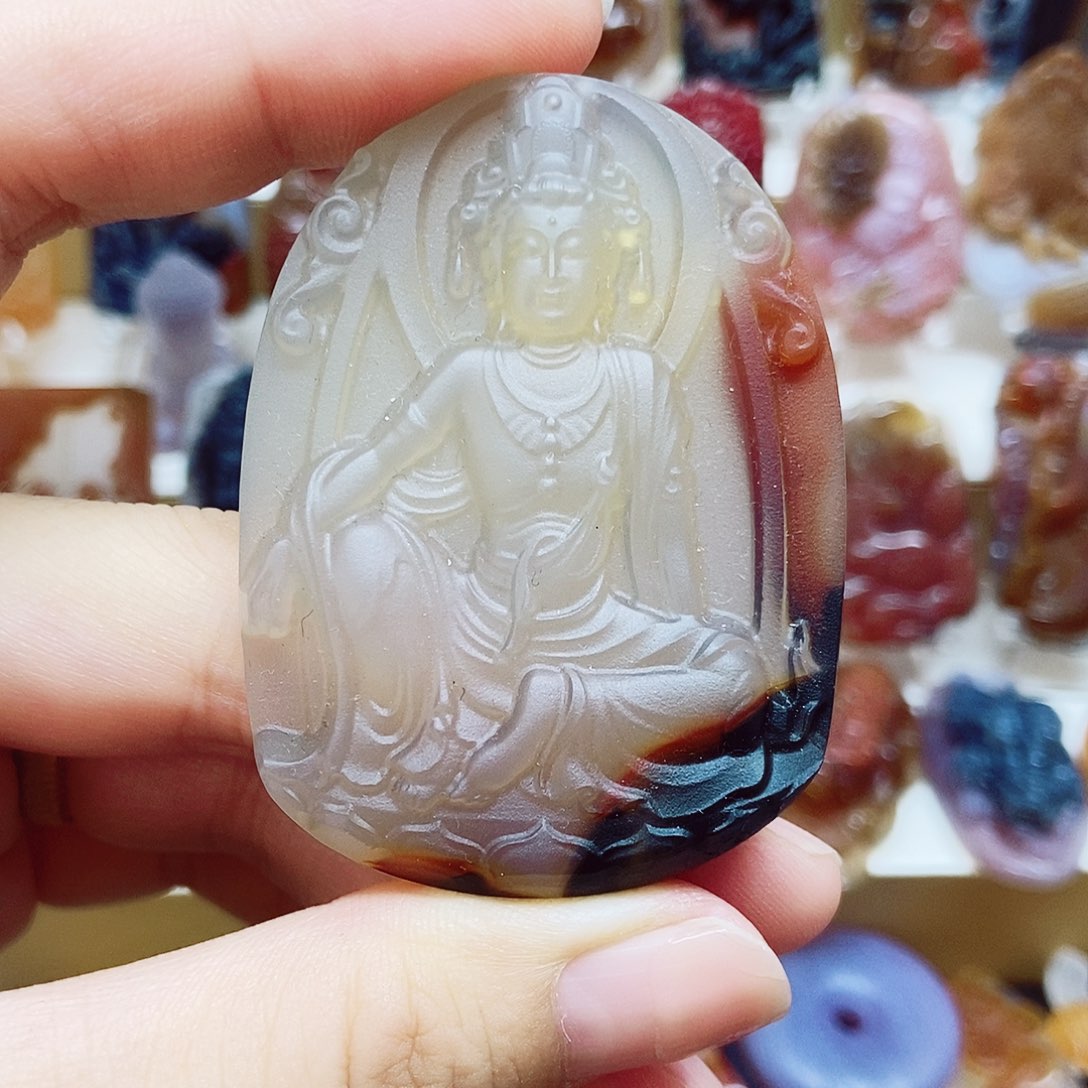 未镶嵌颈饰玛瑙/玉髓