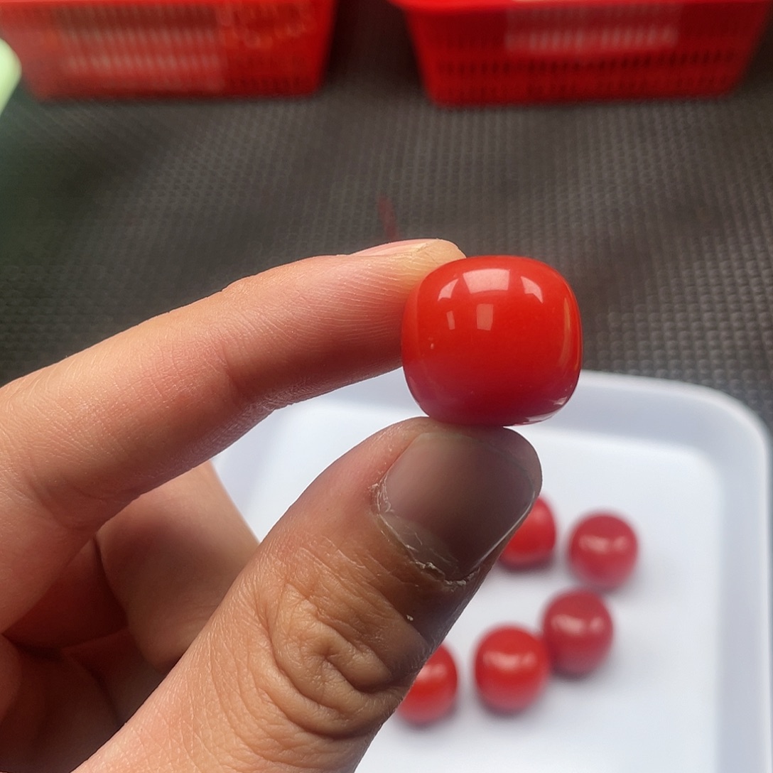 南红玛瑙未镶嵌31号 16*18亮光老型 一颗