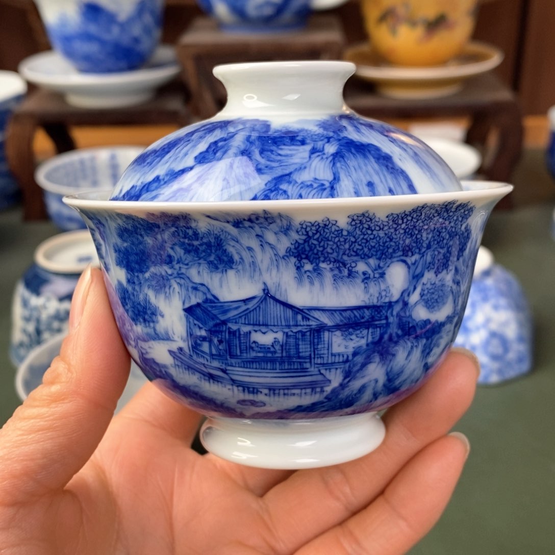 杯景德镇陶瓷手工手绘