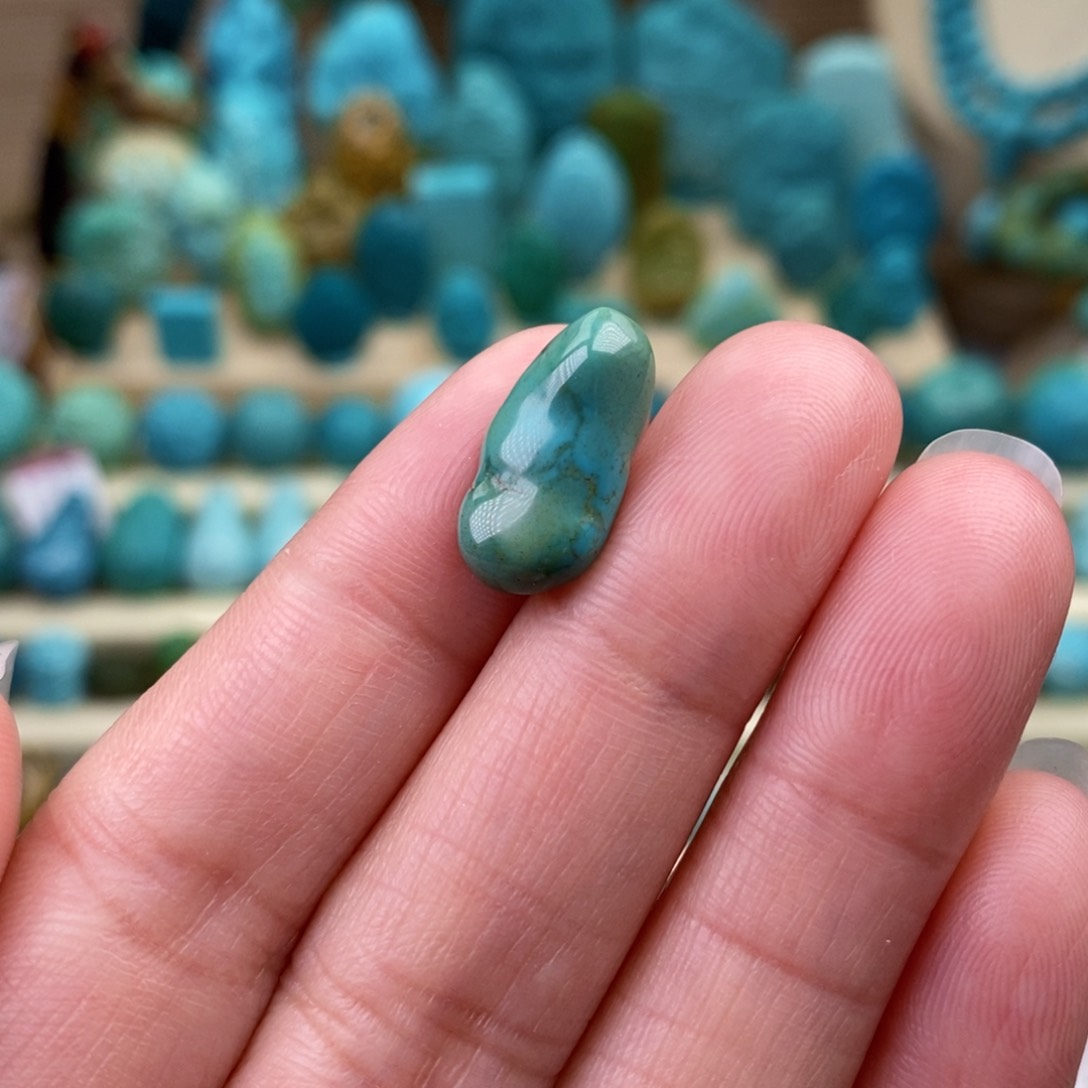 绿松石珠宝奇石未镶嵌