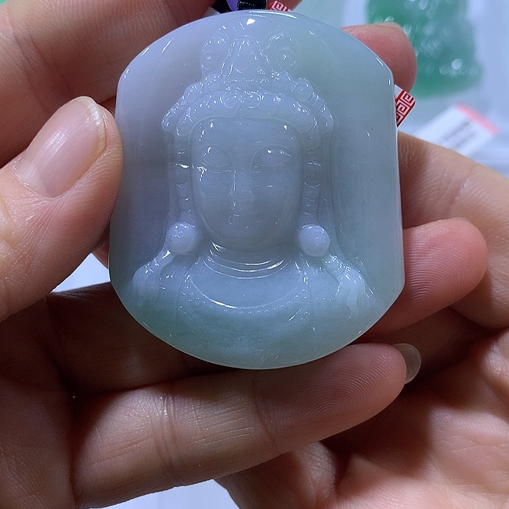 翡翠未镶嵌颈饰天然翡翠A货吊坠