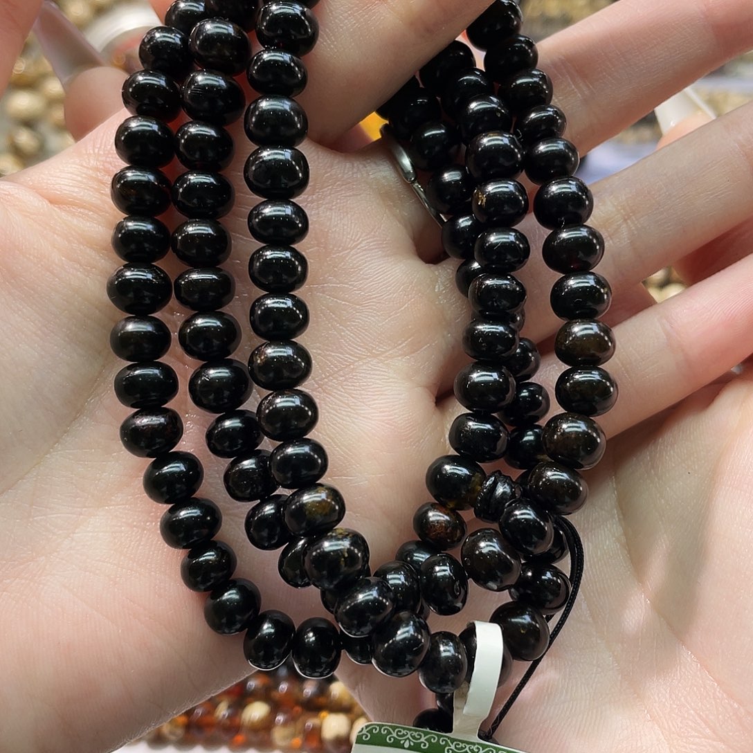 琥珀未镶嵌裸石抚顺琥珀7翳珀满天星