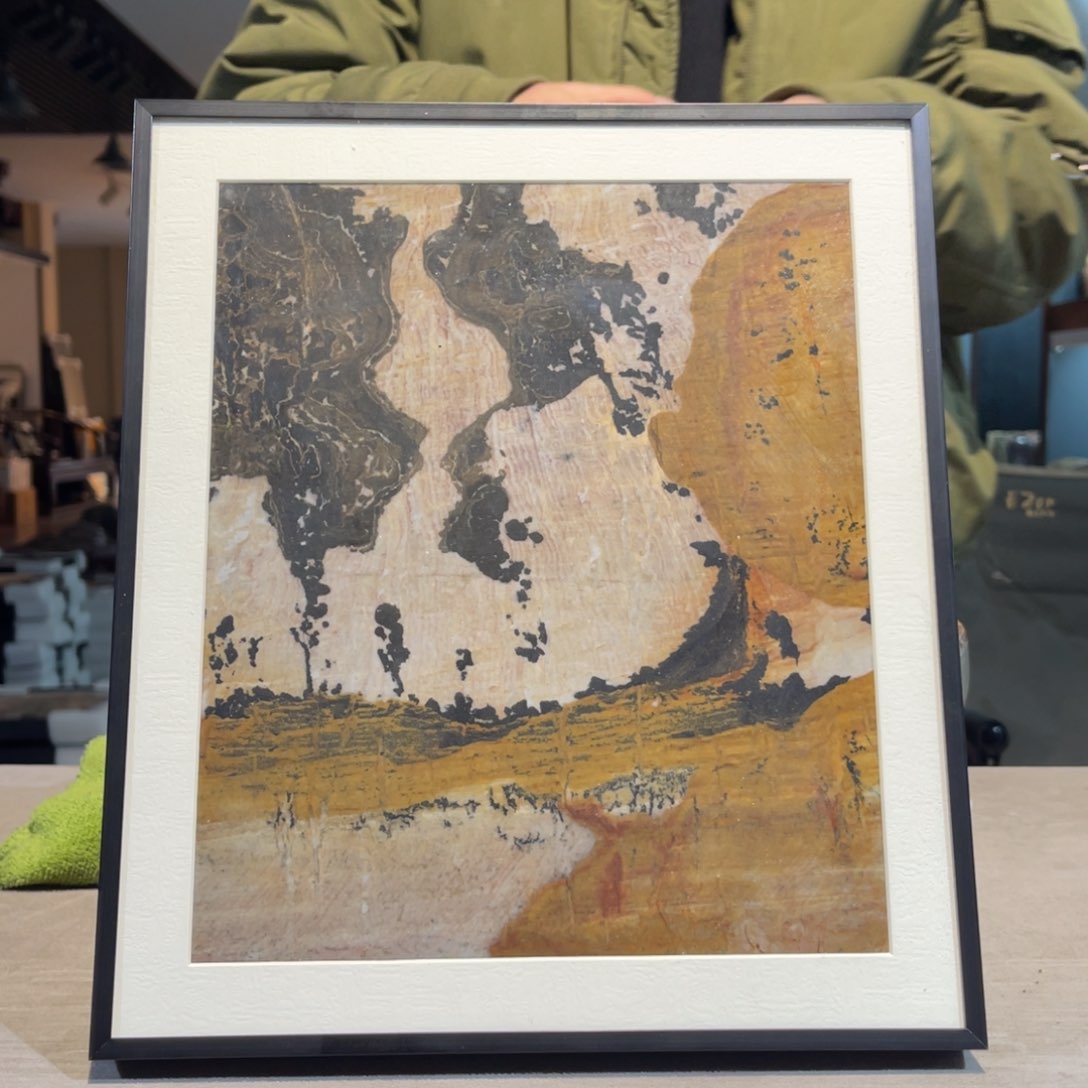 彩石26/30 三峡清江画面石 悟道