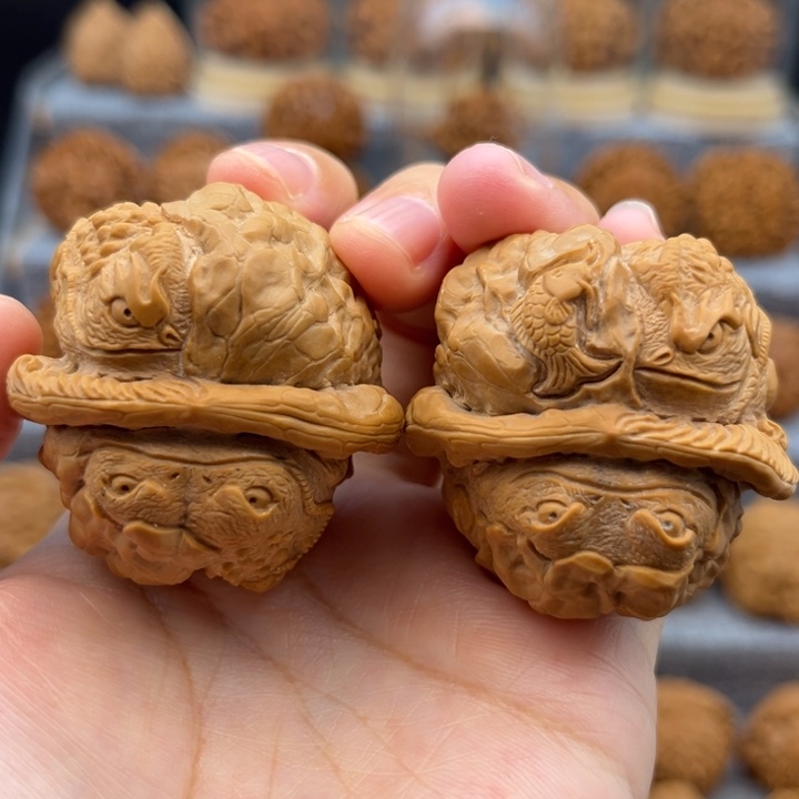 核桃把件蜕变金蟾