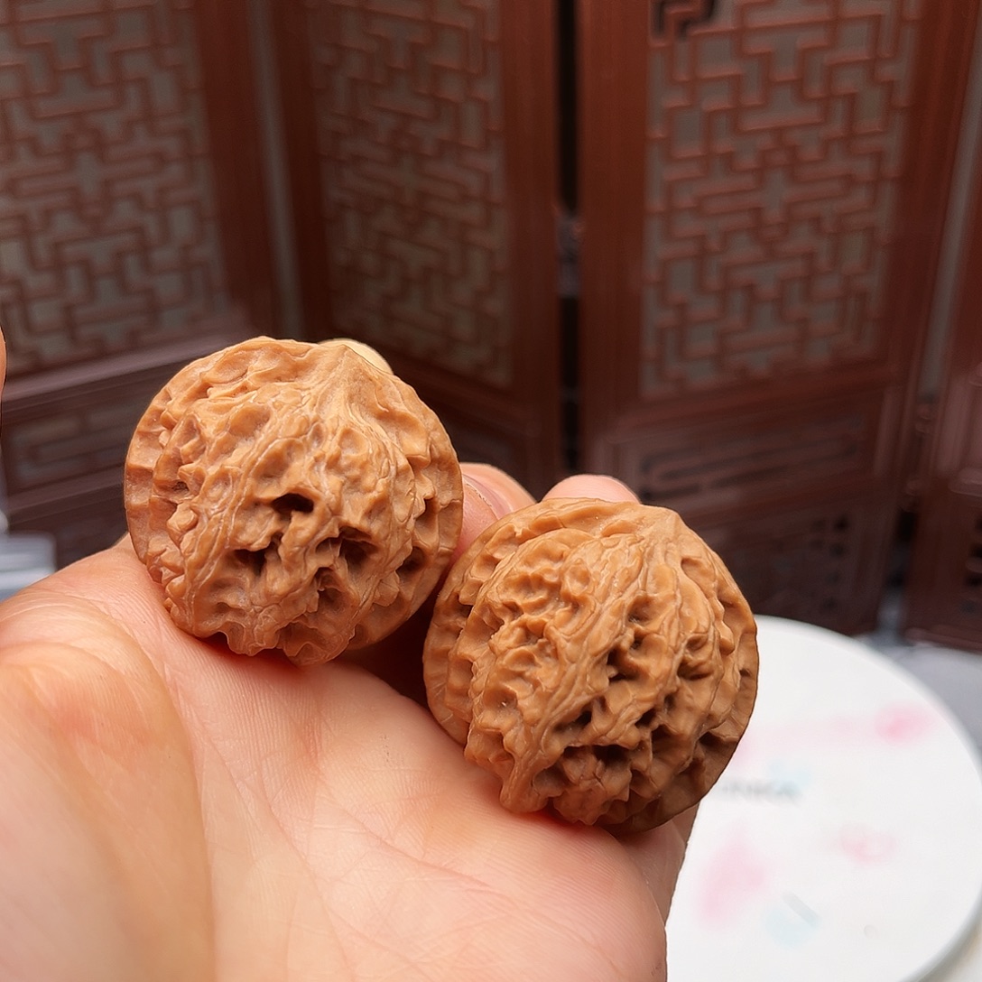 吊坠文玩核桃苹果园