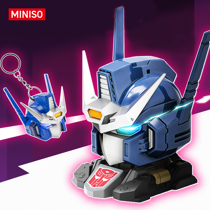 MINISO名创优品AAP系列-变形金刚发光头雕01盲盒潮玩礼物