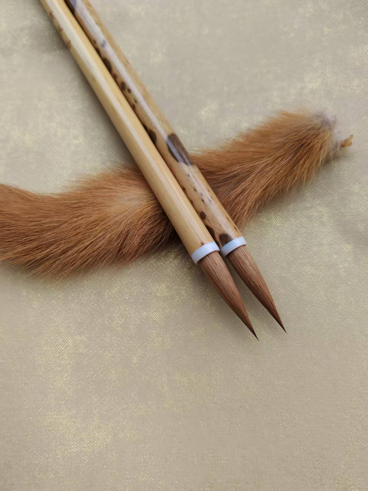 清泉斋 长寿 纯狼毫 出锋3口径0.7书法创作狼毫小长锋左右