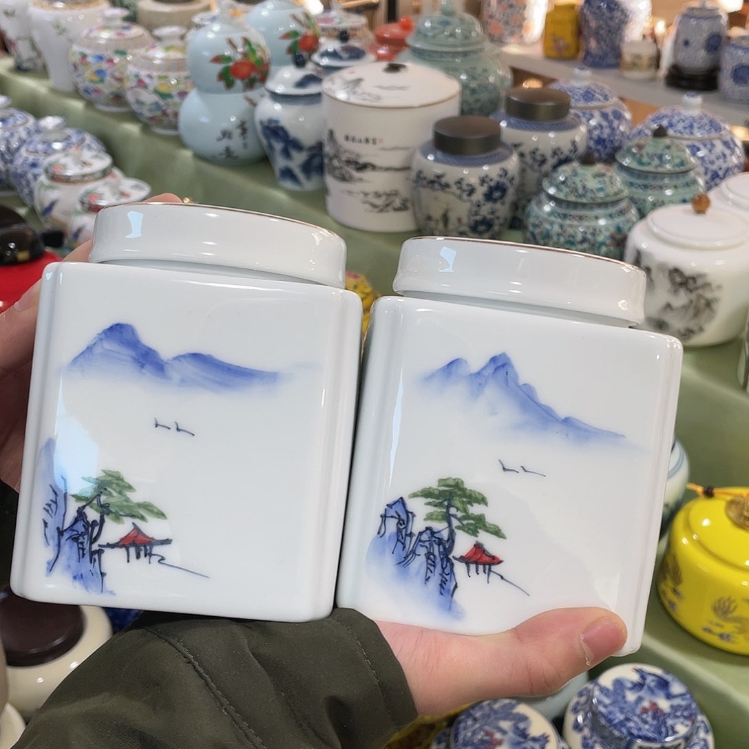 陶瓷罐茶叶罐密封罐