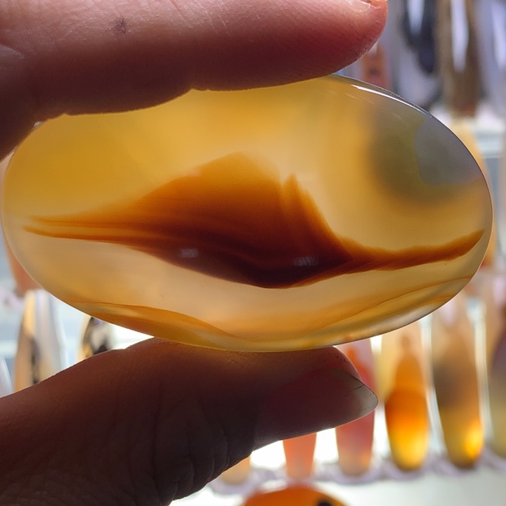 玛瑙/玉髓颈饰未镶嵌178