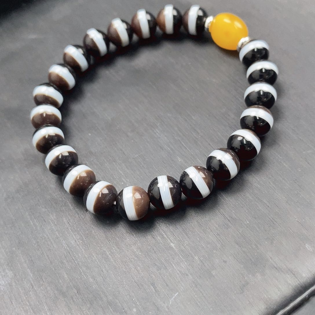 玛瑙/玉髓合金玛瑙手串