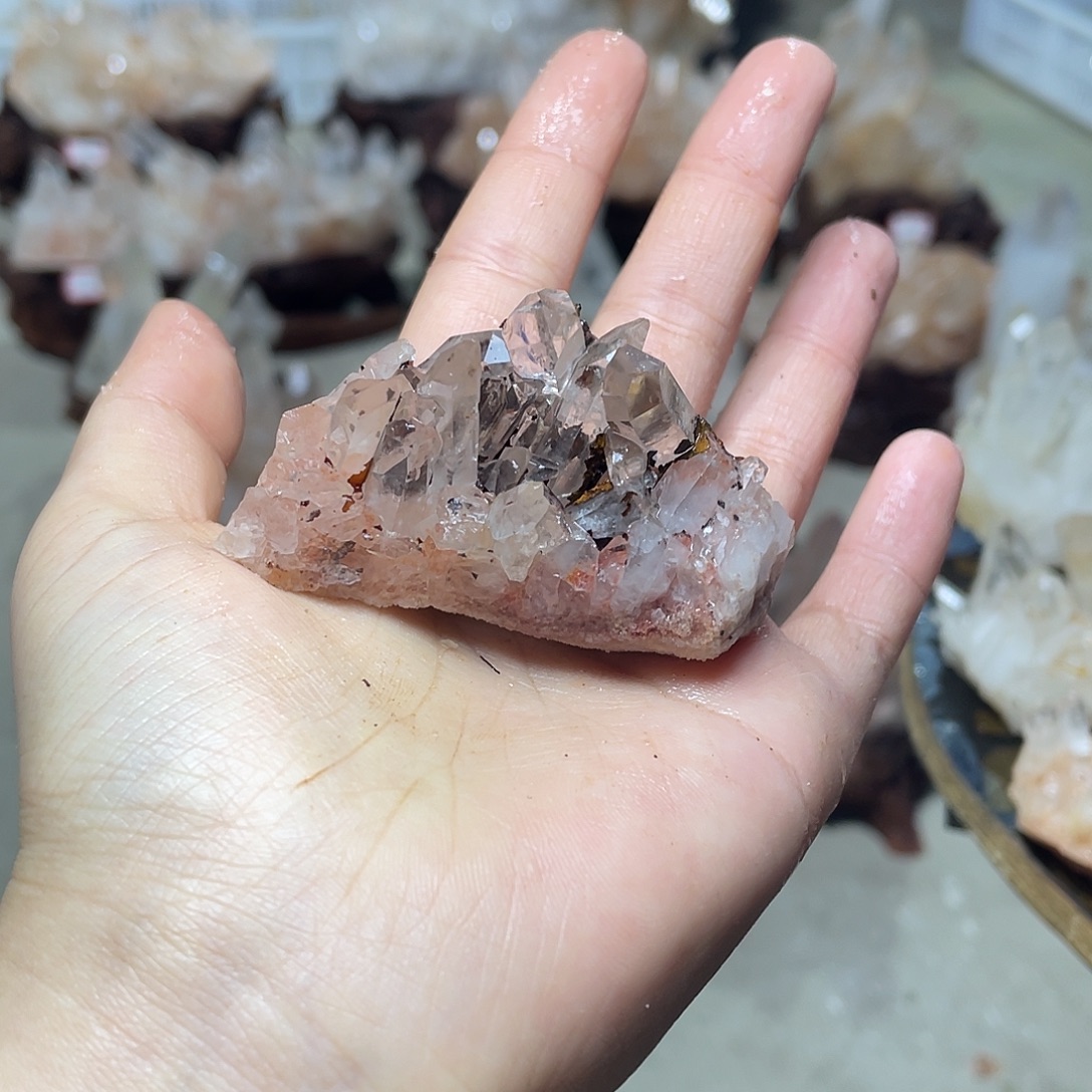 有***文珠宝半成品银S925镶嵌水晶