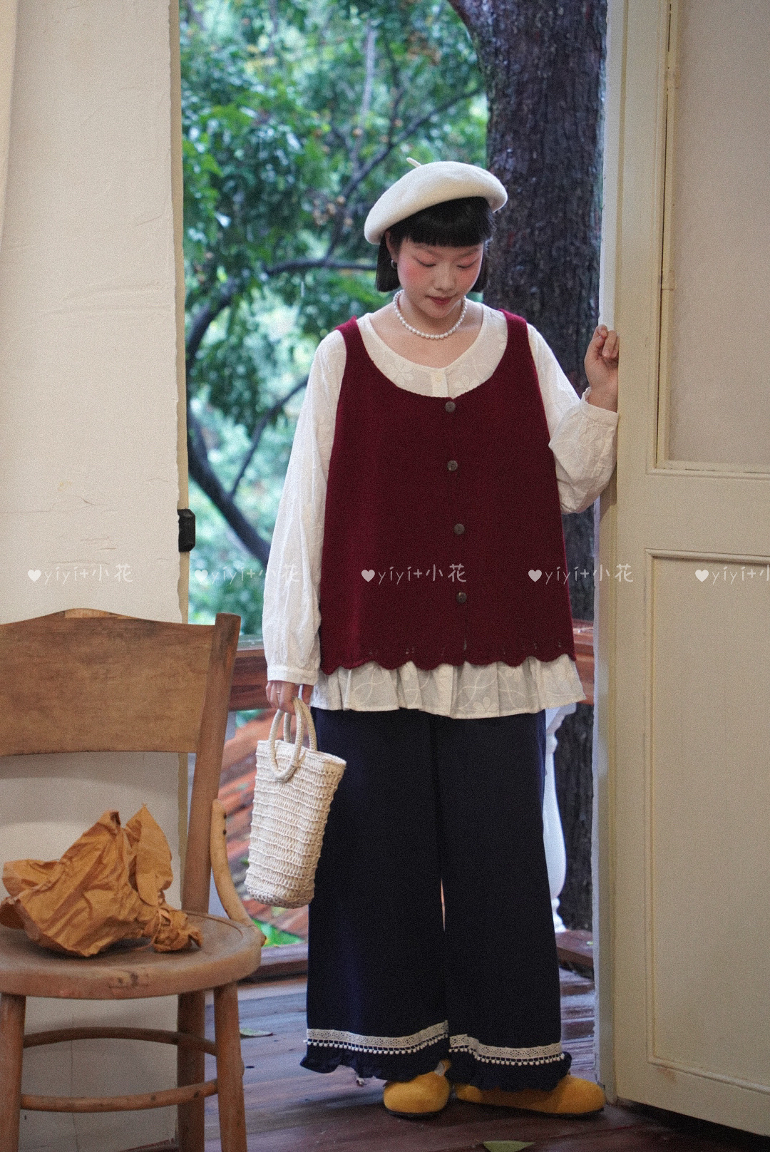 XH#0101#小花爆款！档口自留！多色系秋季针织马甲 