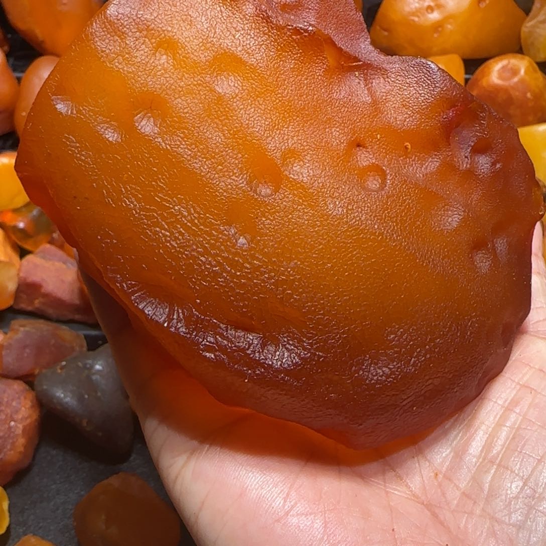 定制琥珀未镶嵌福*专属定制