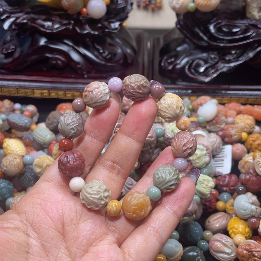 石英质玉手链未镶嵌