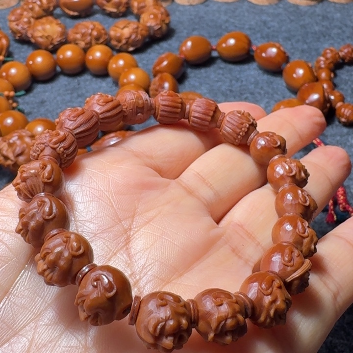 翻***儿橄榄核手串/手链小子须派