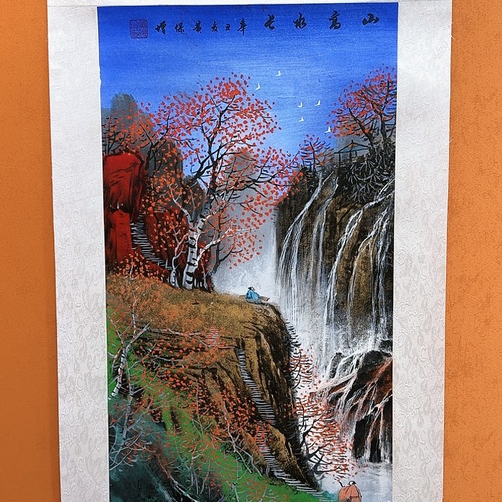 国画书法作品多次参加