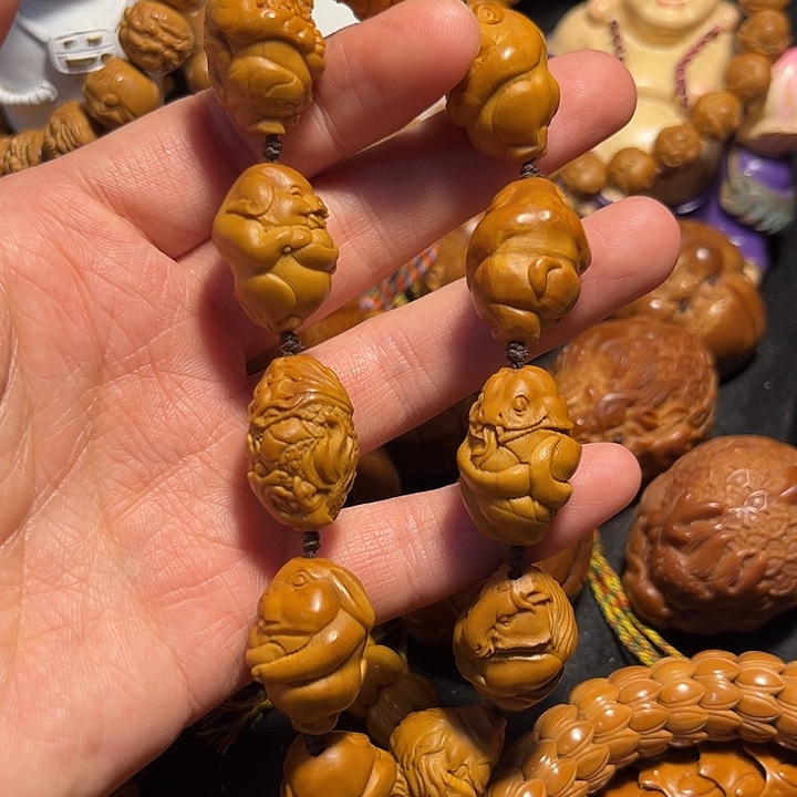 橄榄核手串/手链十二生肖