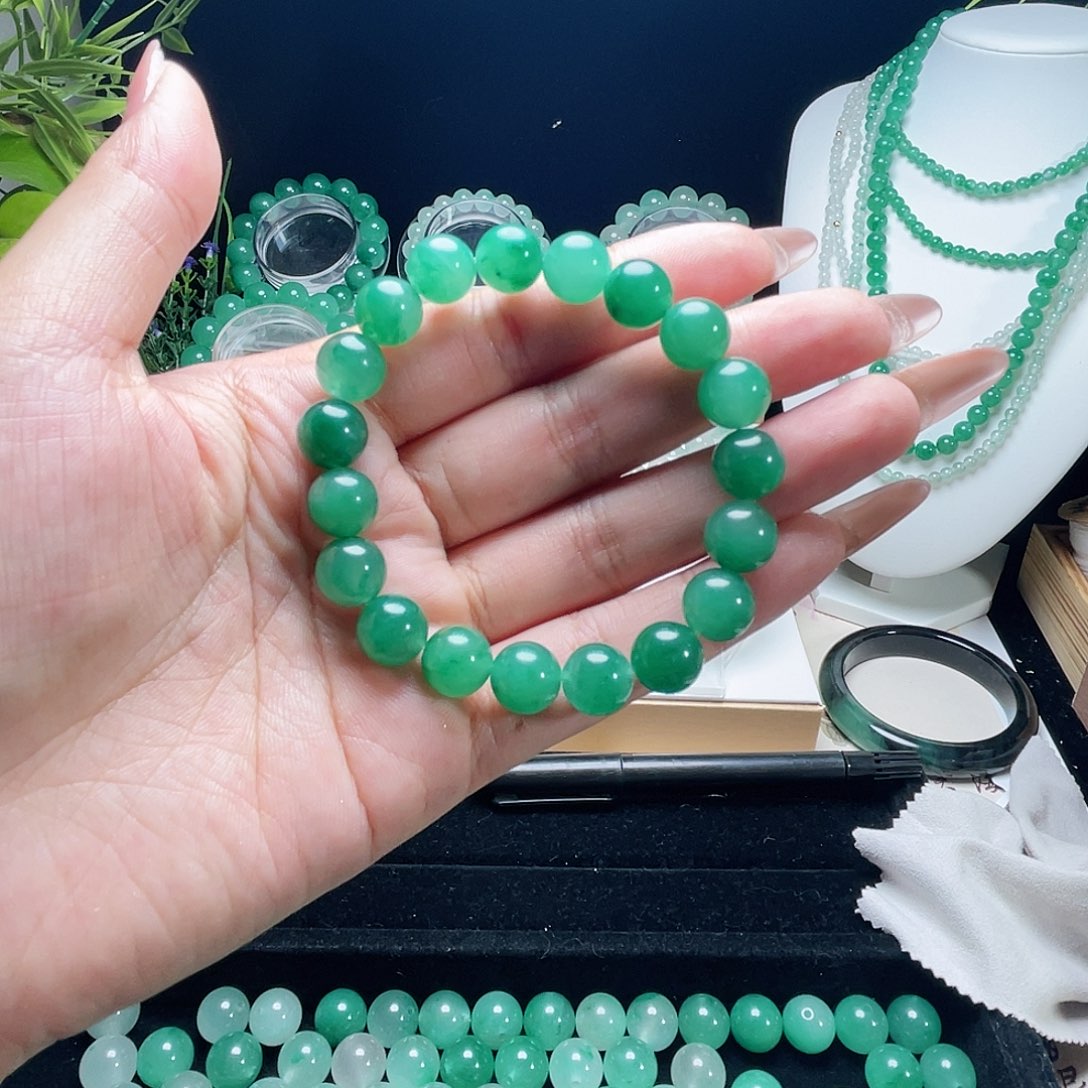 石英质玉手链未镶嵌