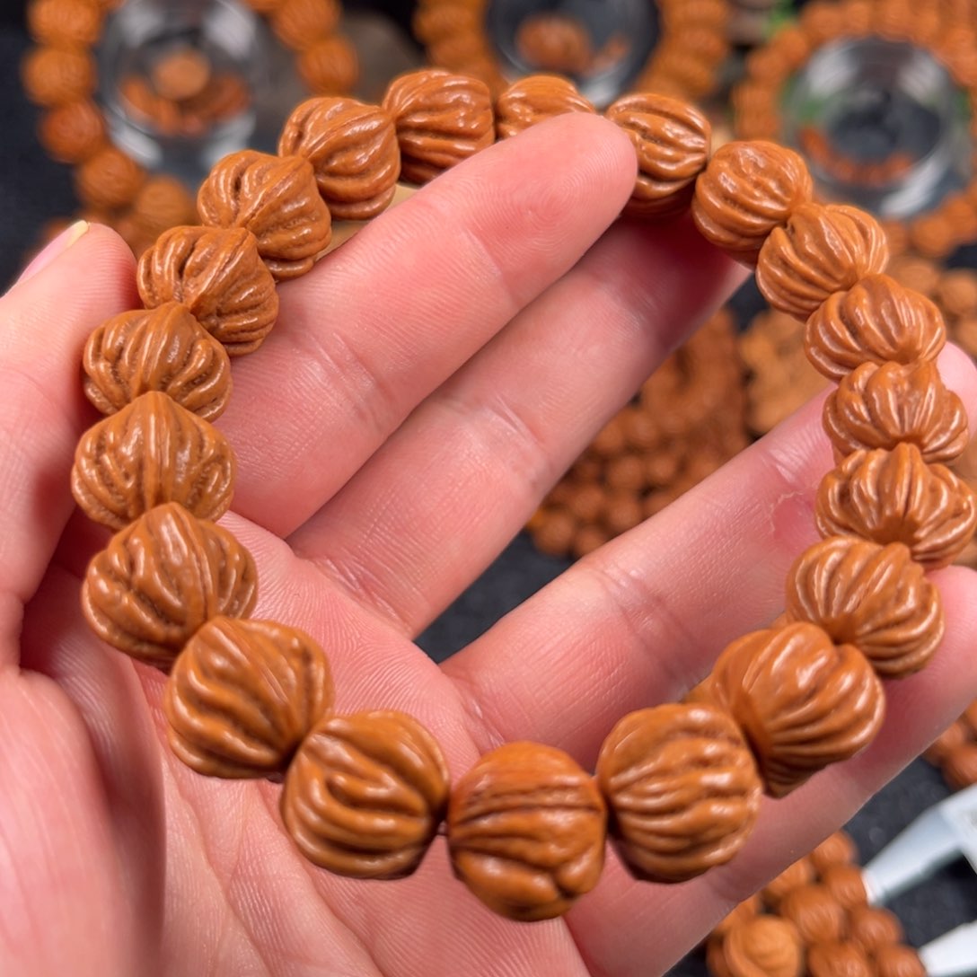 桃核手串F4号链接手串