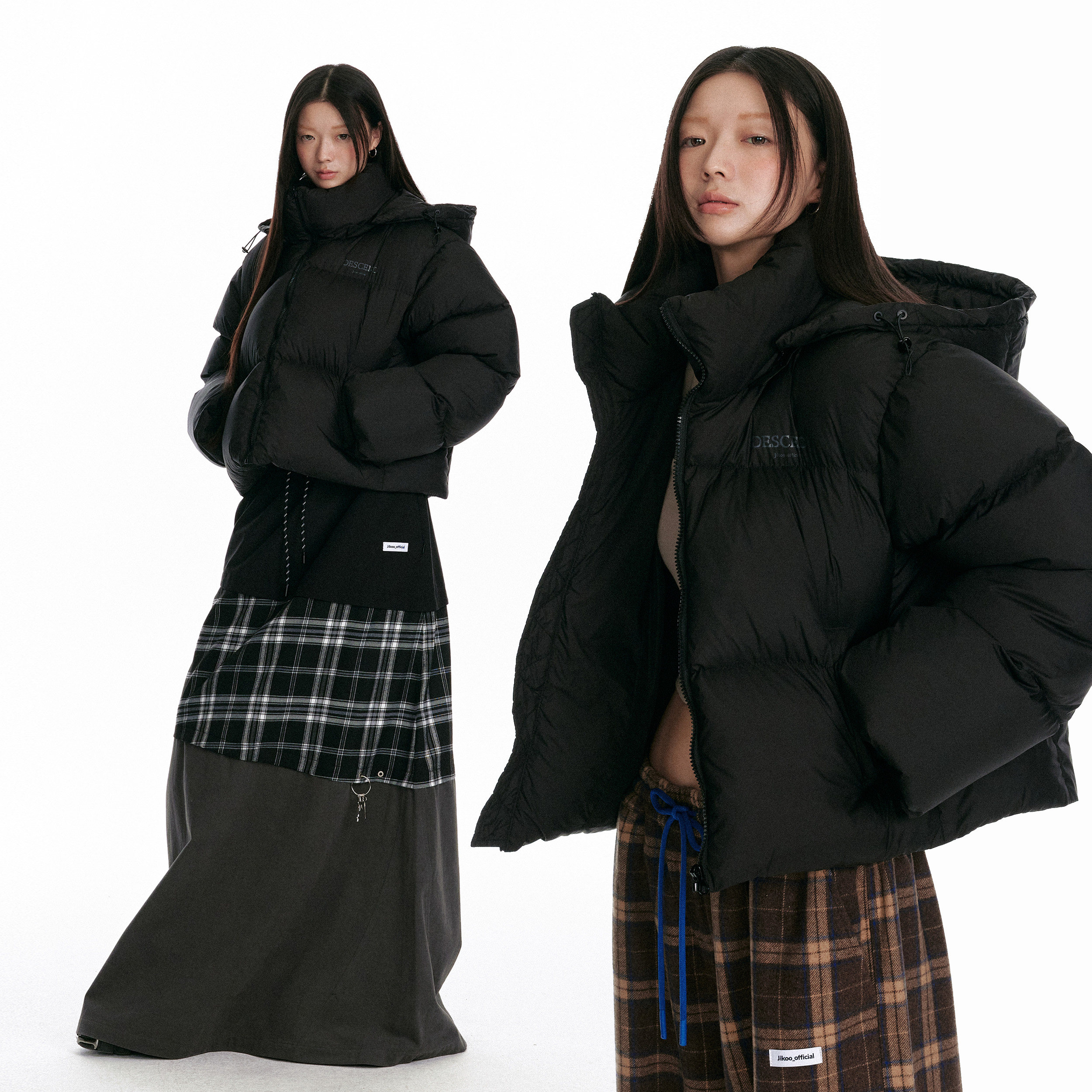 【直播间清仓款 No退No换】羽绒服外套时尚面包服设计感90白鸭绒