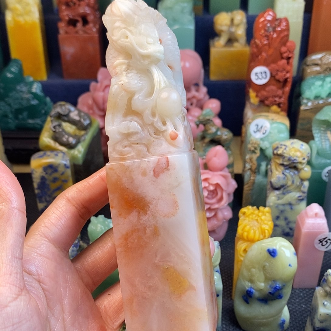 老挝石篆刻作品展