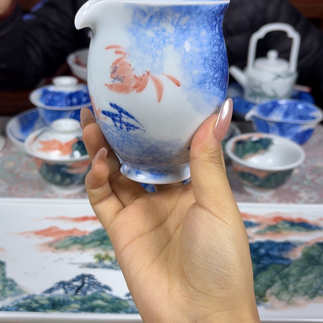 国一王老师手绘荷花