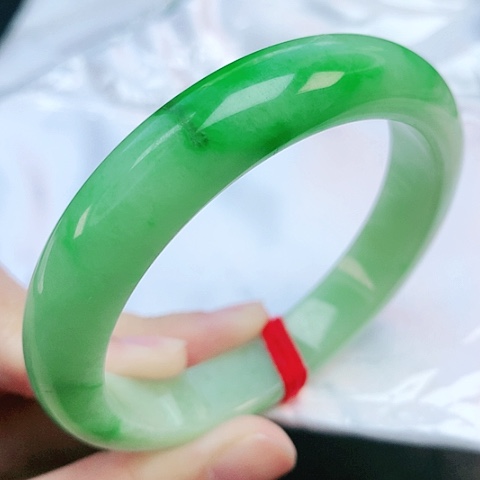 未镶嵌手镯翡翠57圈口882420