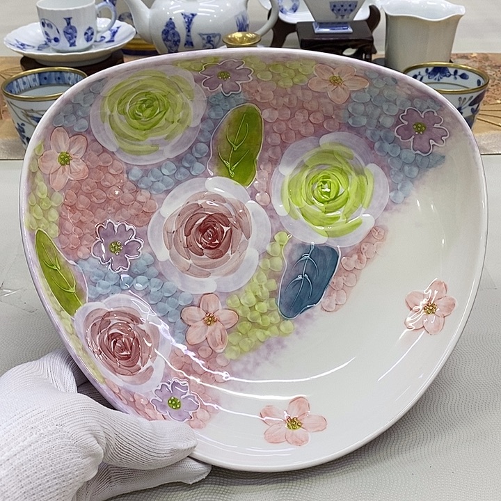 瓷片口径25瓷器瓷器