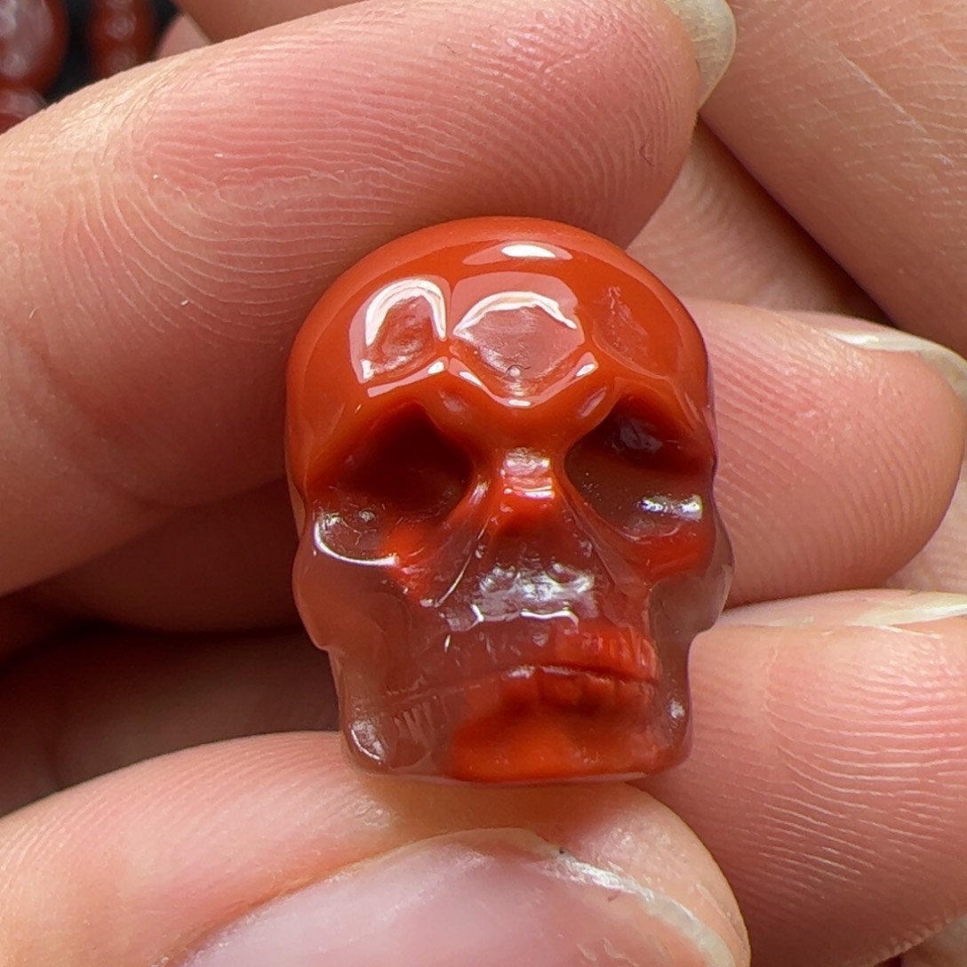 南红玛瑙珠子未镶嵌