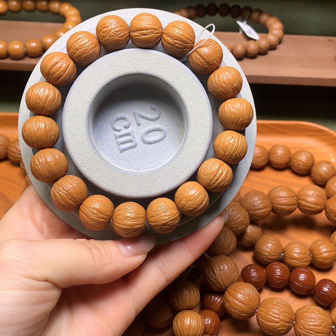 吊坠猴头核桃绘*丶15同尺聚宝盆
