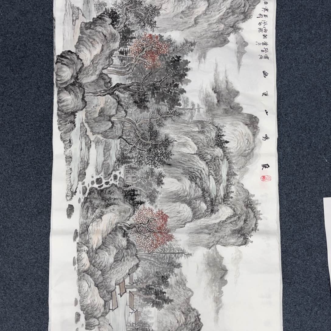 国画手绘画作品和绘画