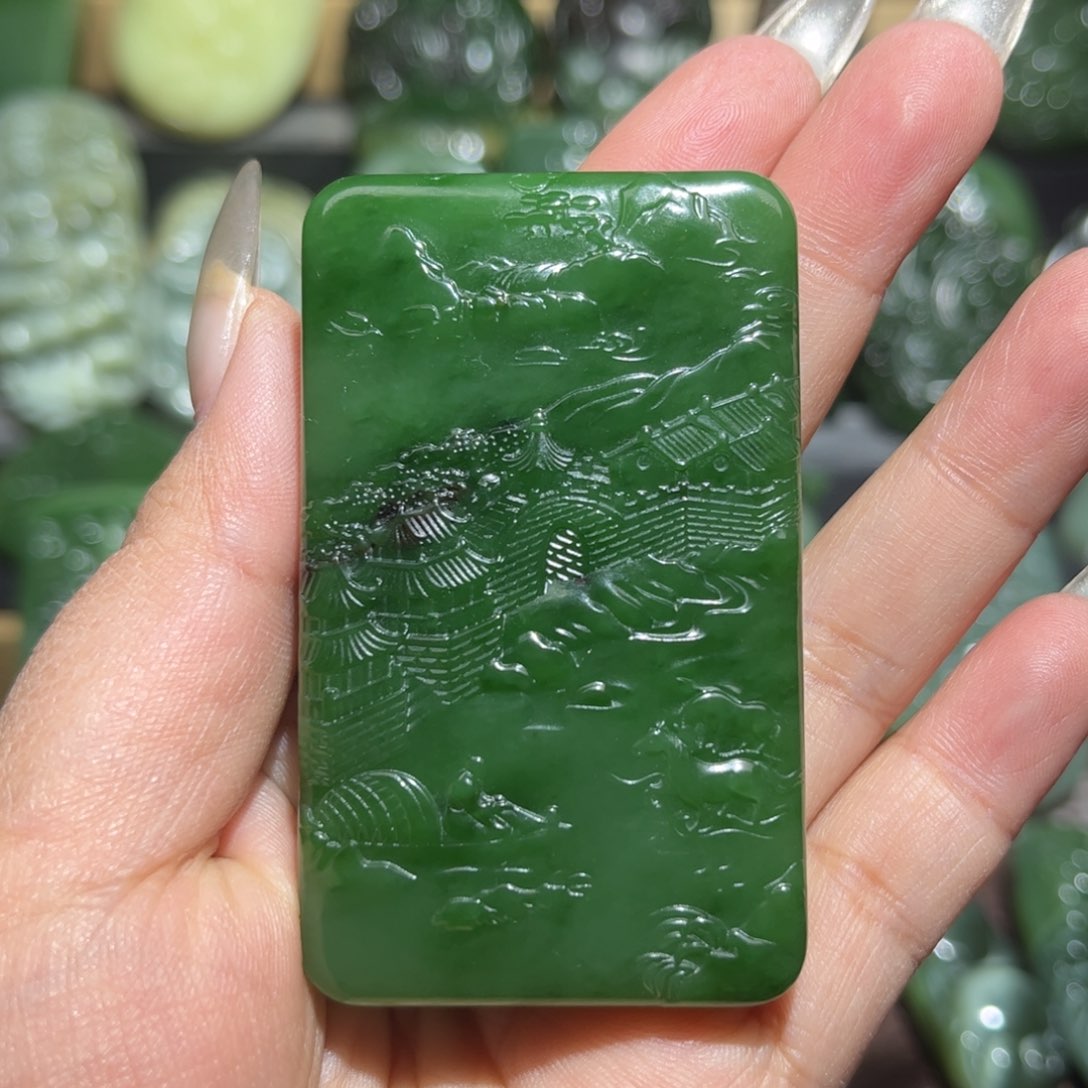 和田玉挂件未镶嵌