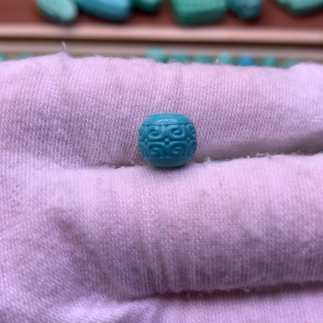原生态散珠配珠回纹珠卡9
