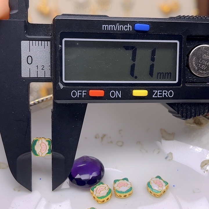 银S925镶嵌颈饰紫晶紫晶925镶嵌183