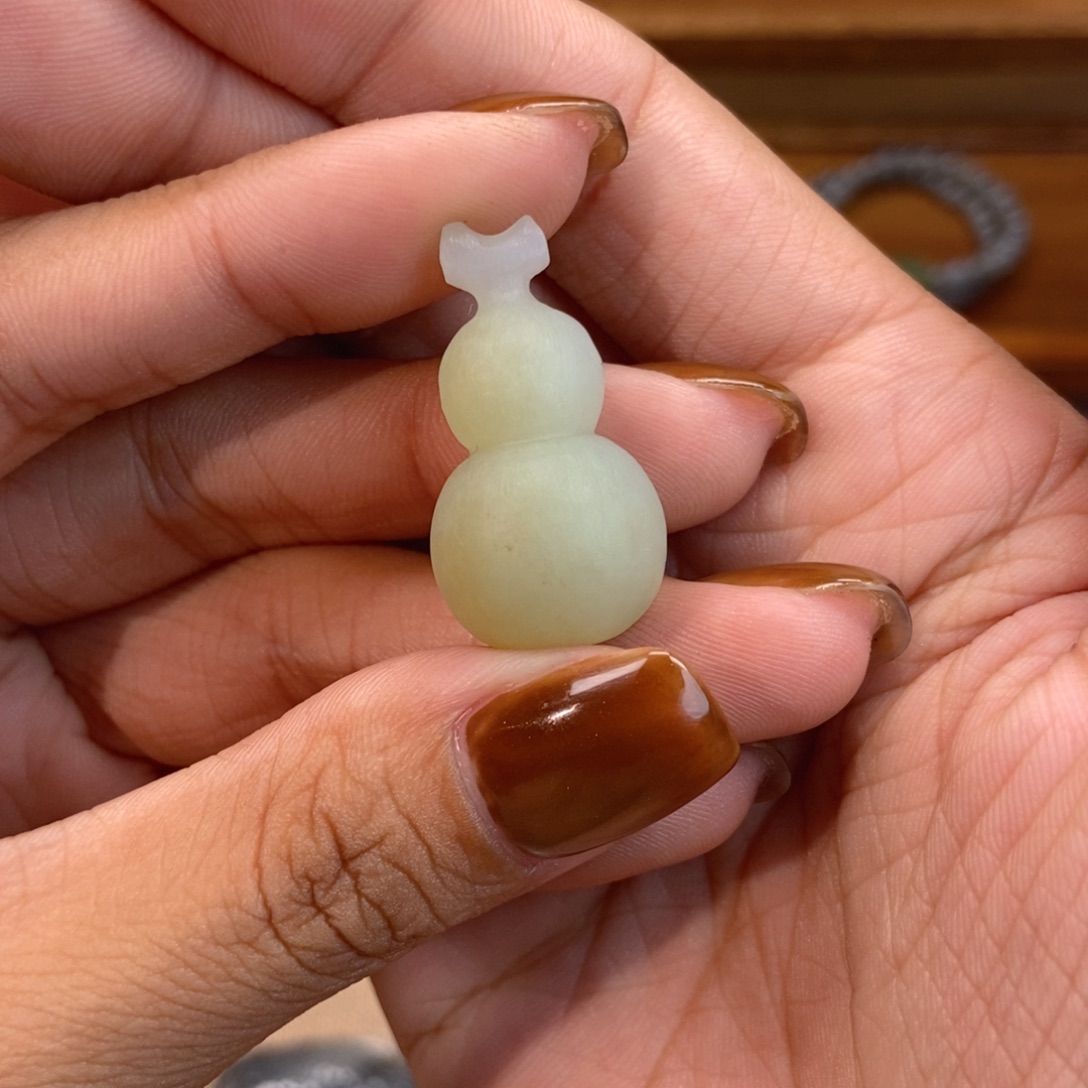 猫***酱和田玉未镶嵌吊坠(不含链)