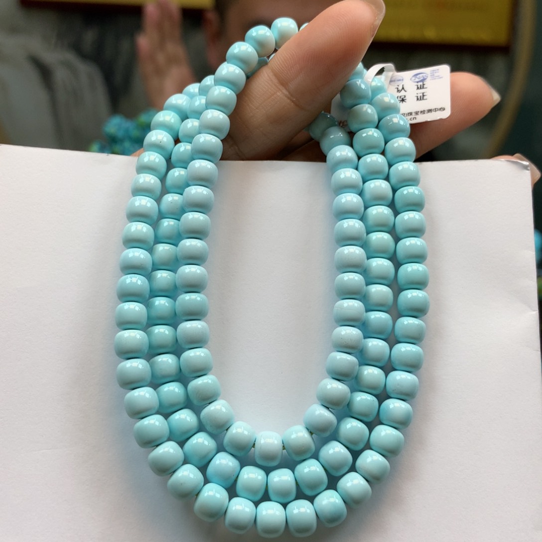 绿松石长链未镶嵌