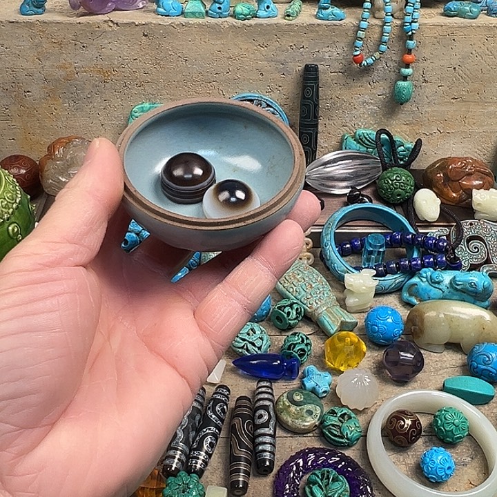 鼎***电摆件瓷器工艺美术