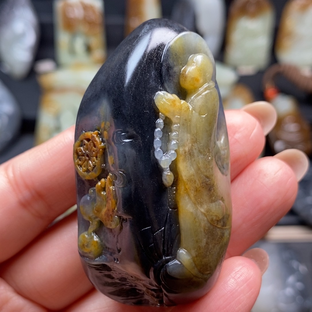 和田玉挂件未镶嵌