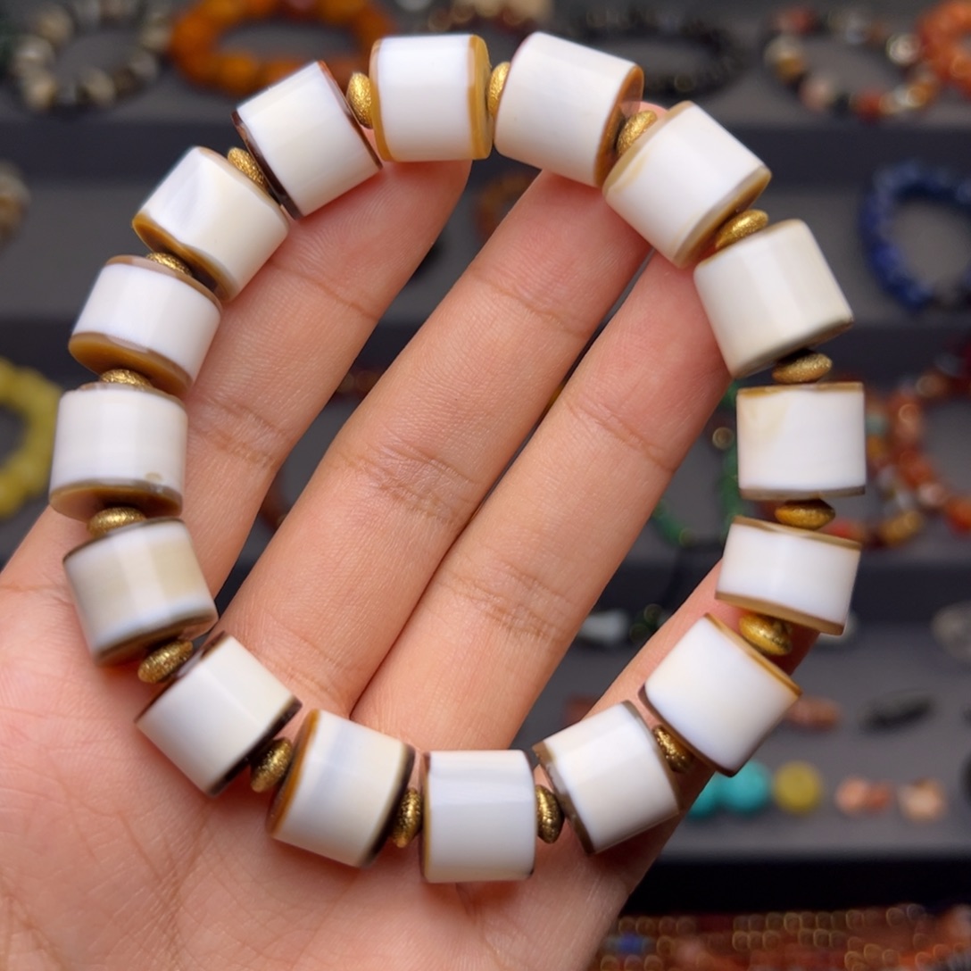 玛瑙/玉髓未镶嵌手链