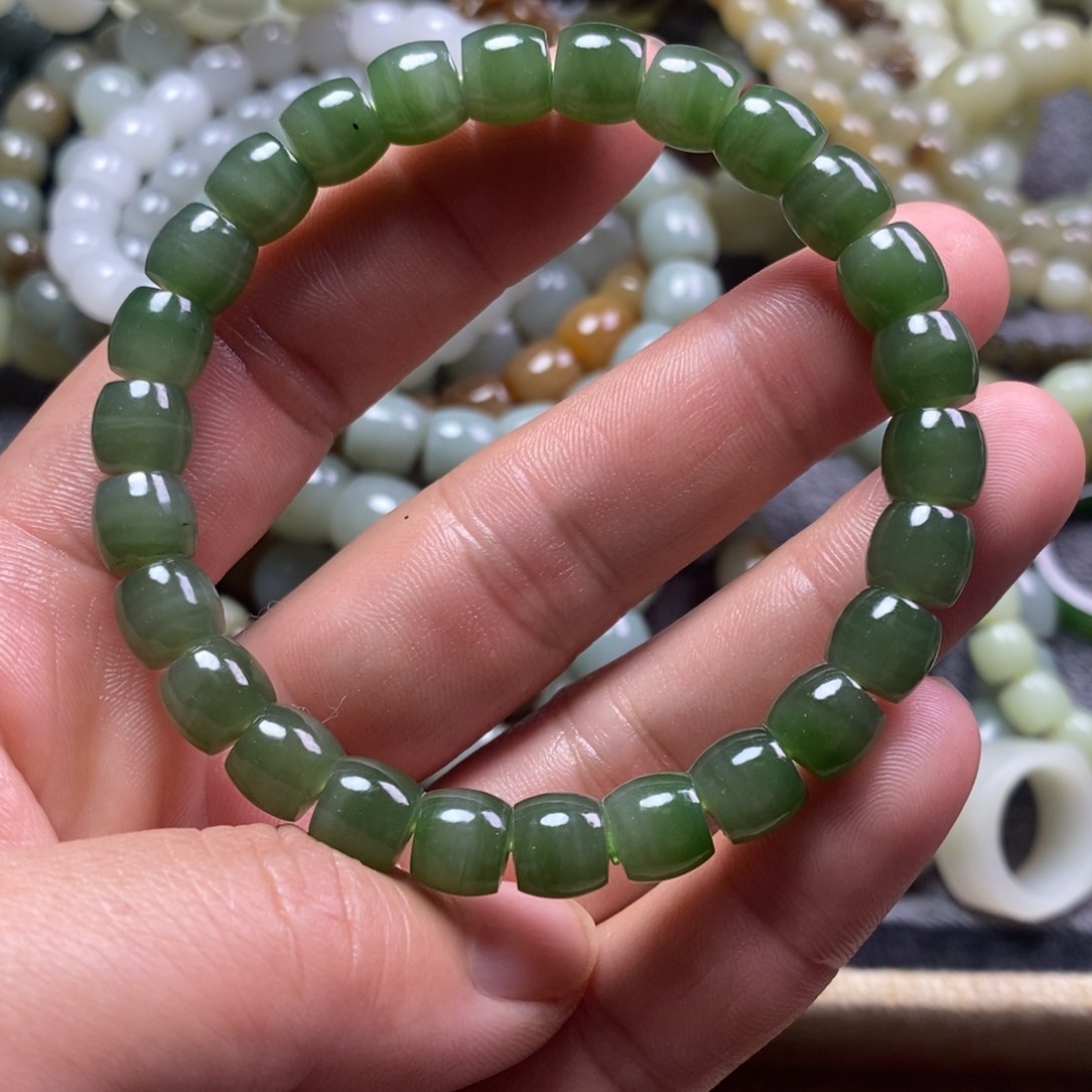 和田玉手链未镶嵌